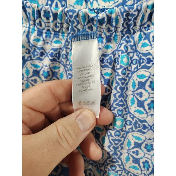 Women's Swimsuits For All 2 Piece Blue Tankini Plus Size 22 Beach Pool Cruise - Picture 7 of 8